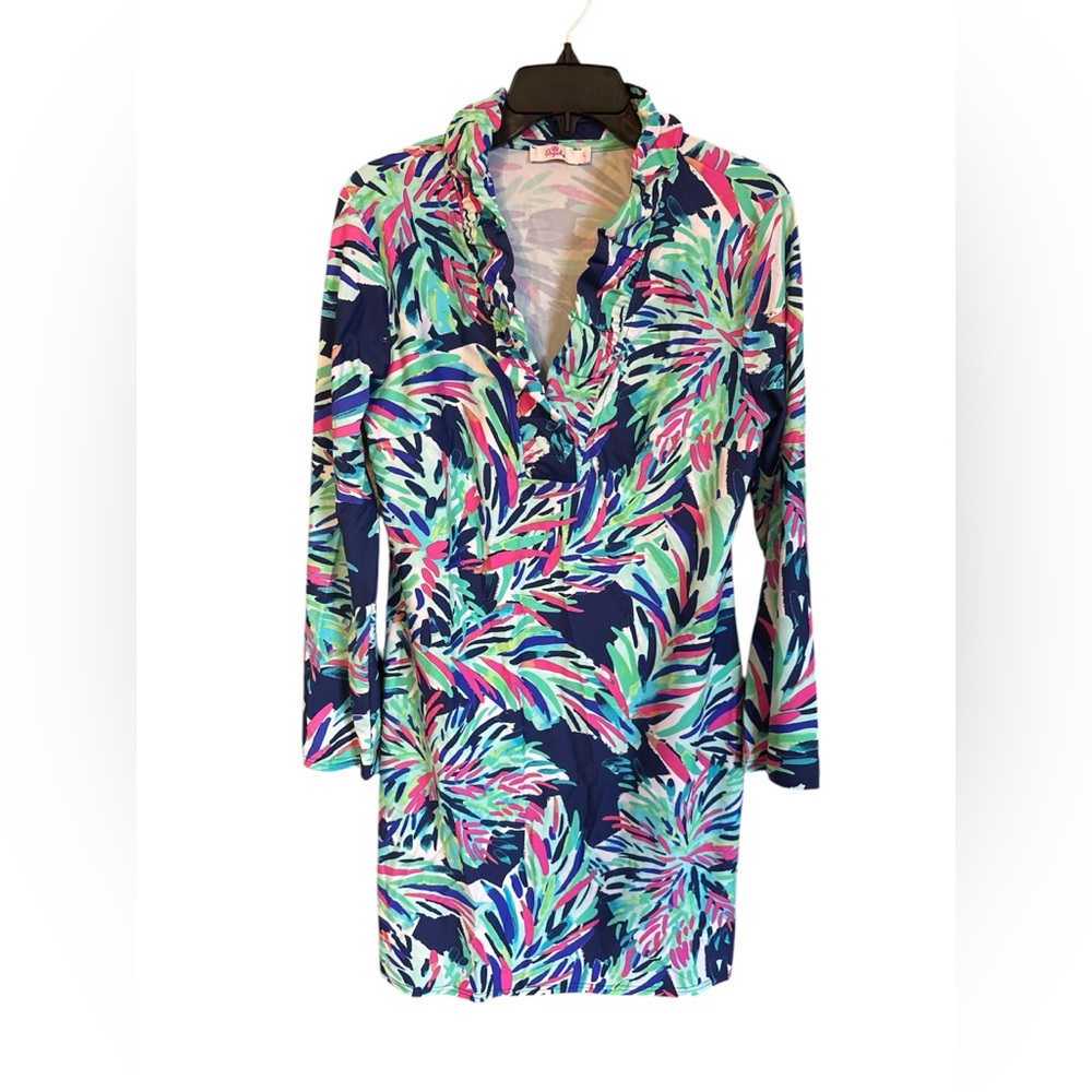 Aryeh Women's Tropical Print Swim Cover—Up